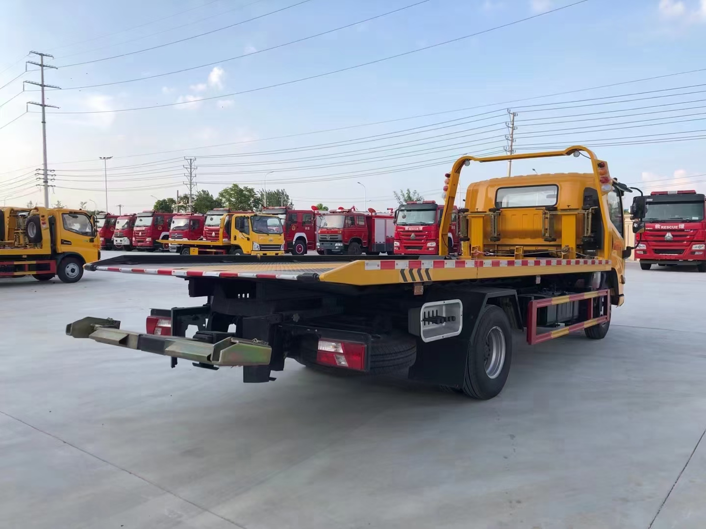 江铃凯运黄牌清障车